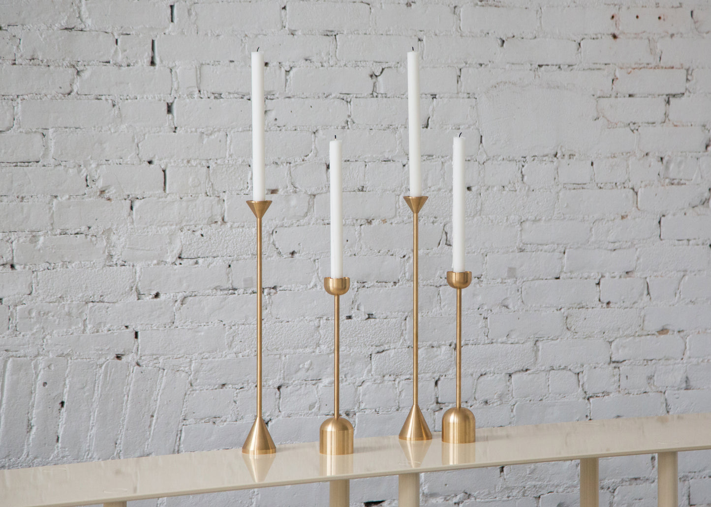 SPINDLE CANDLE HOLDERS - DOME
