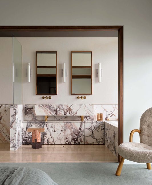 Interior: Akin Atelier. Photo: Anson Smart Photography || Counterweight Sconce with Rectangle Base