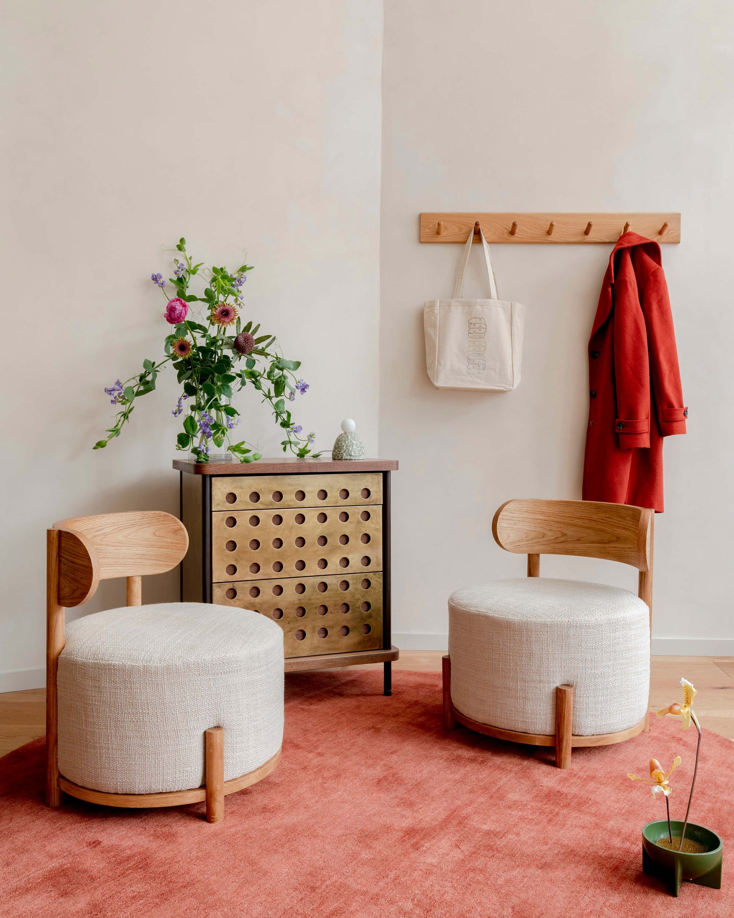 Interior: Assembly Line Showroom || STRATA ACCENT CABINET One Bay