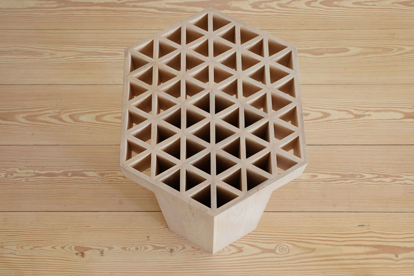 ASSEMBLAGE WOOD SIDE TABLE_In Stock