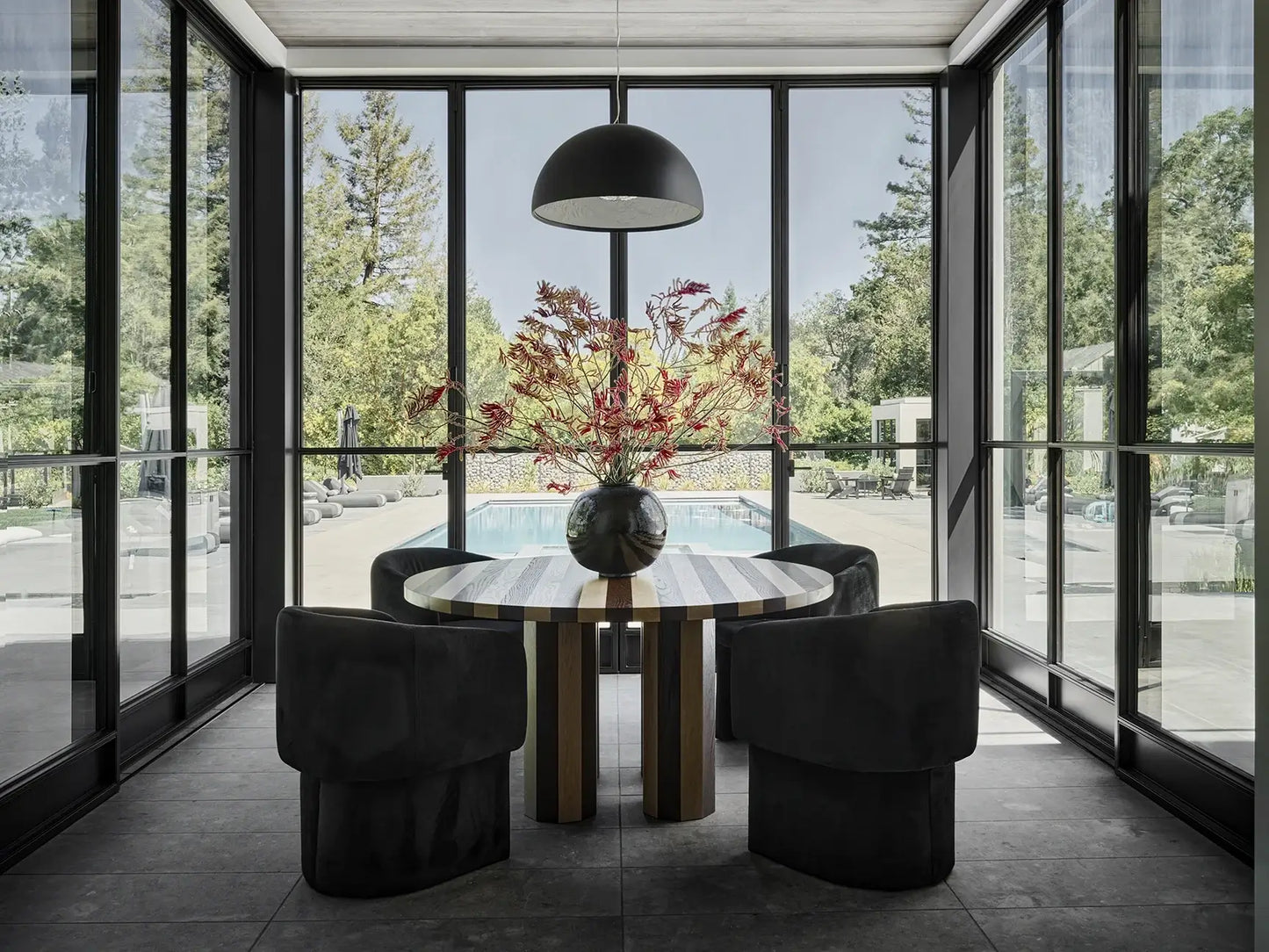 Photo: Douglas Friedman || Cooperage Dining Table with Round Top