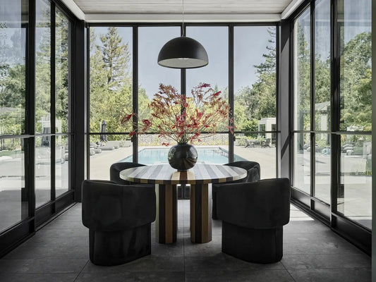 Photo: Douglas Friedman || Cooperage Dining Table with Round Top