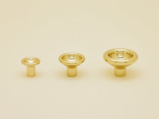 CONCAVE KNOBS - Brass