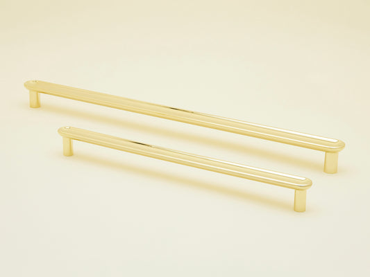 CONCAVE APPLIANCE PULLS - Brass