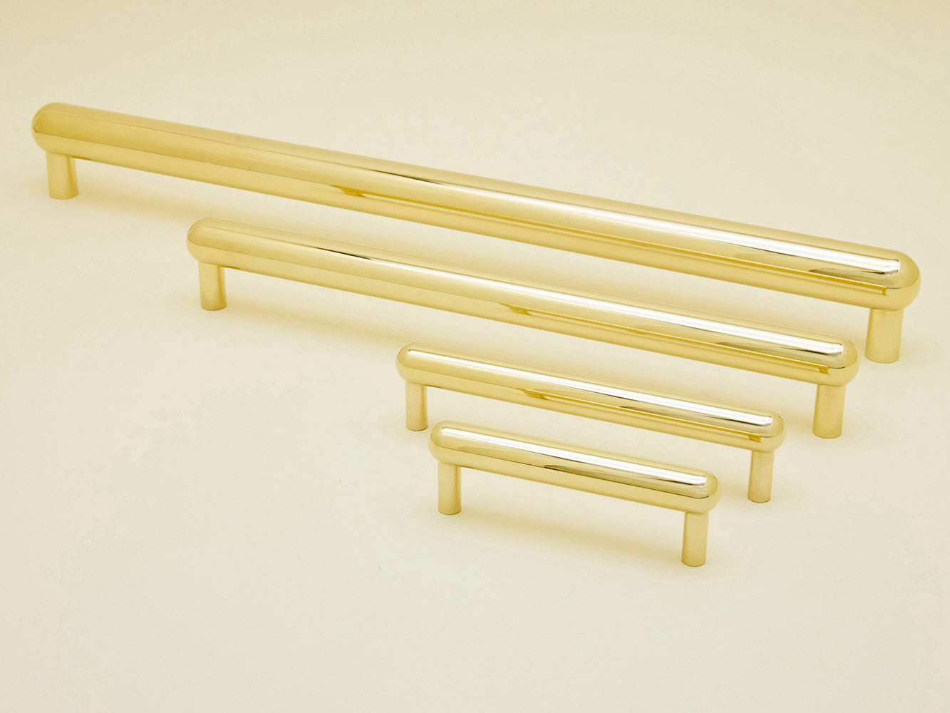 CONVEX CABINET PULLS - Brass