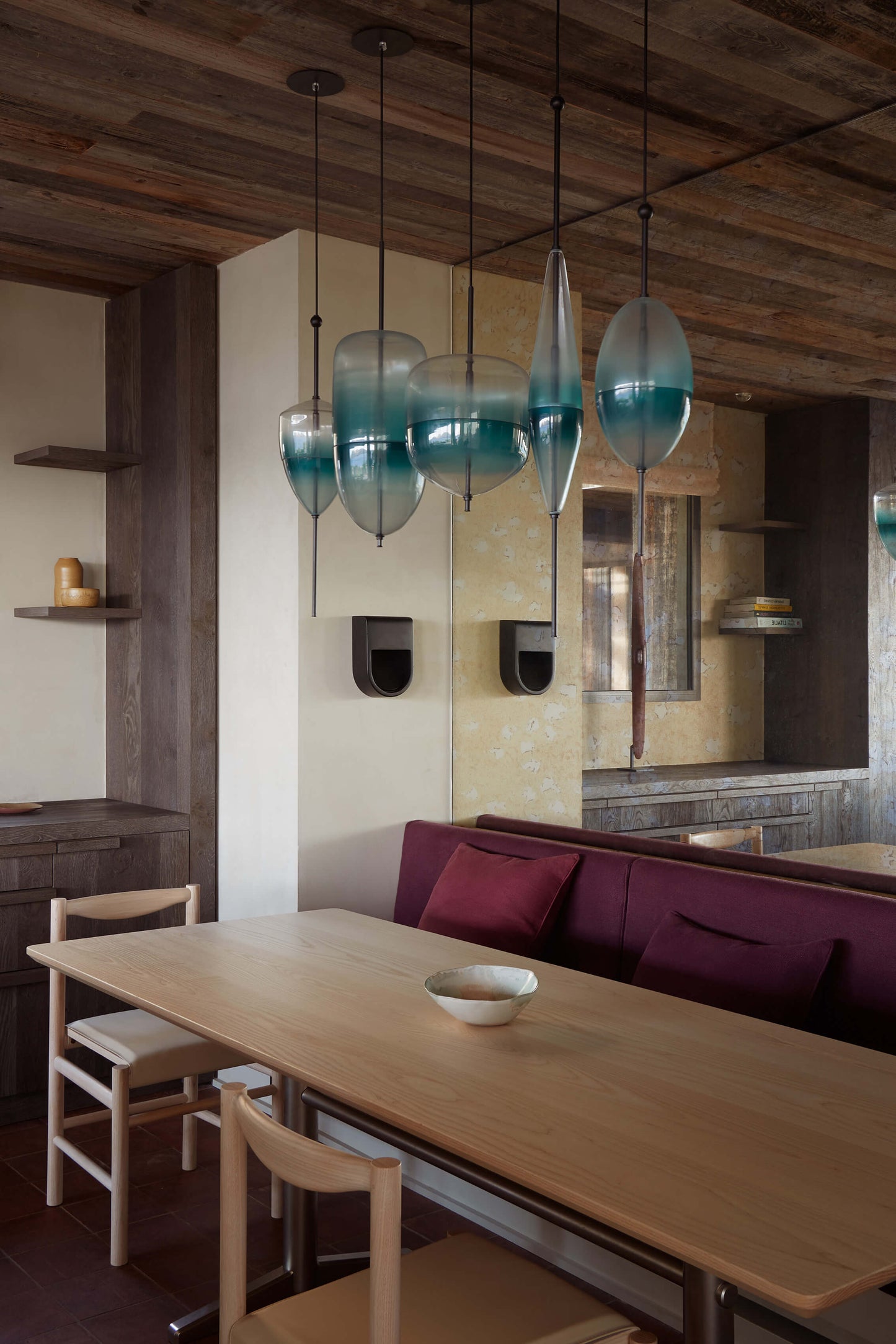 Interior: Studio Asai.  Photo: Adrien Dirand || Pillar Dining Table with White Oak Top