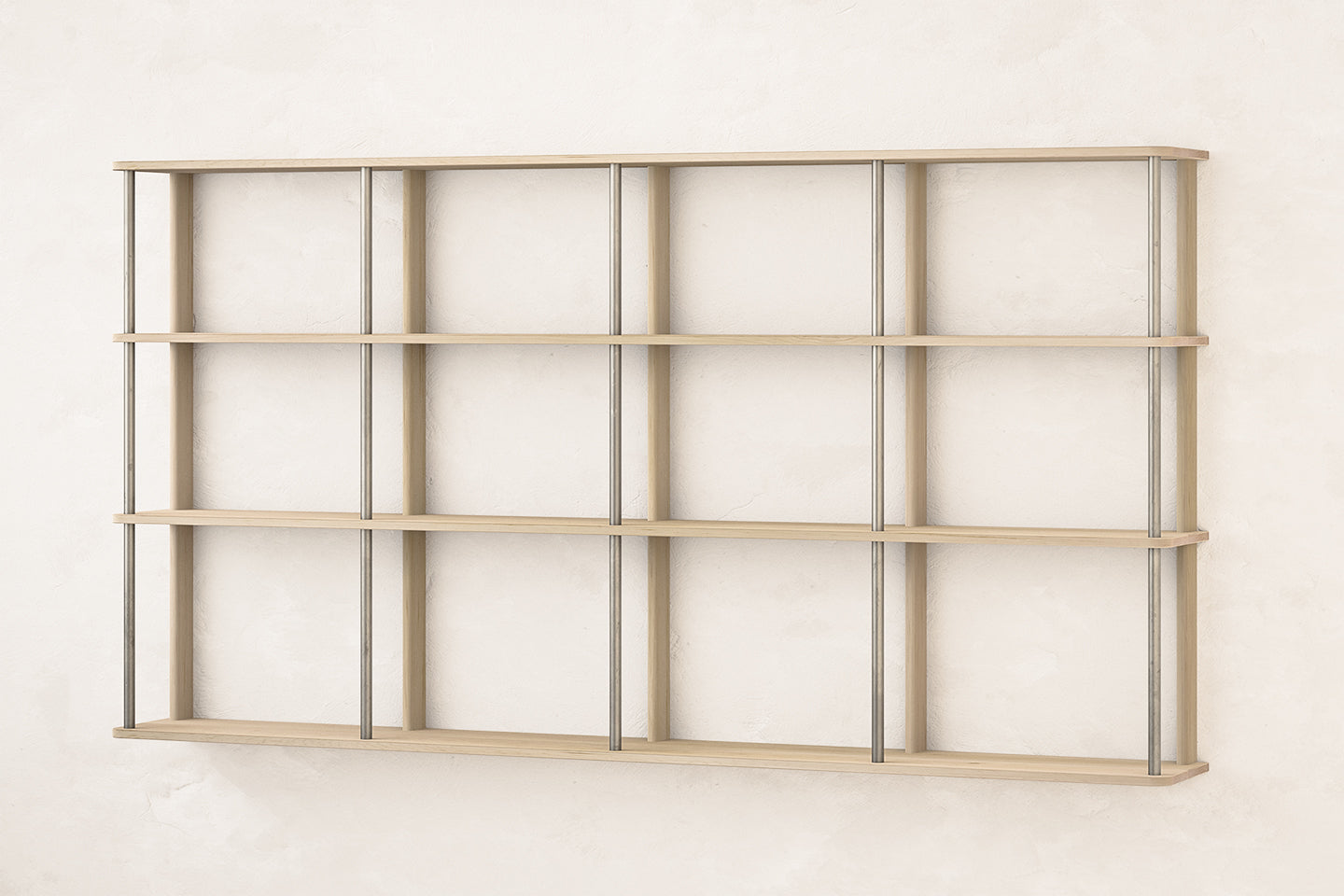 STRATA WALL SHELF Three Rows