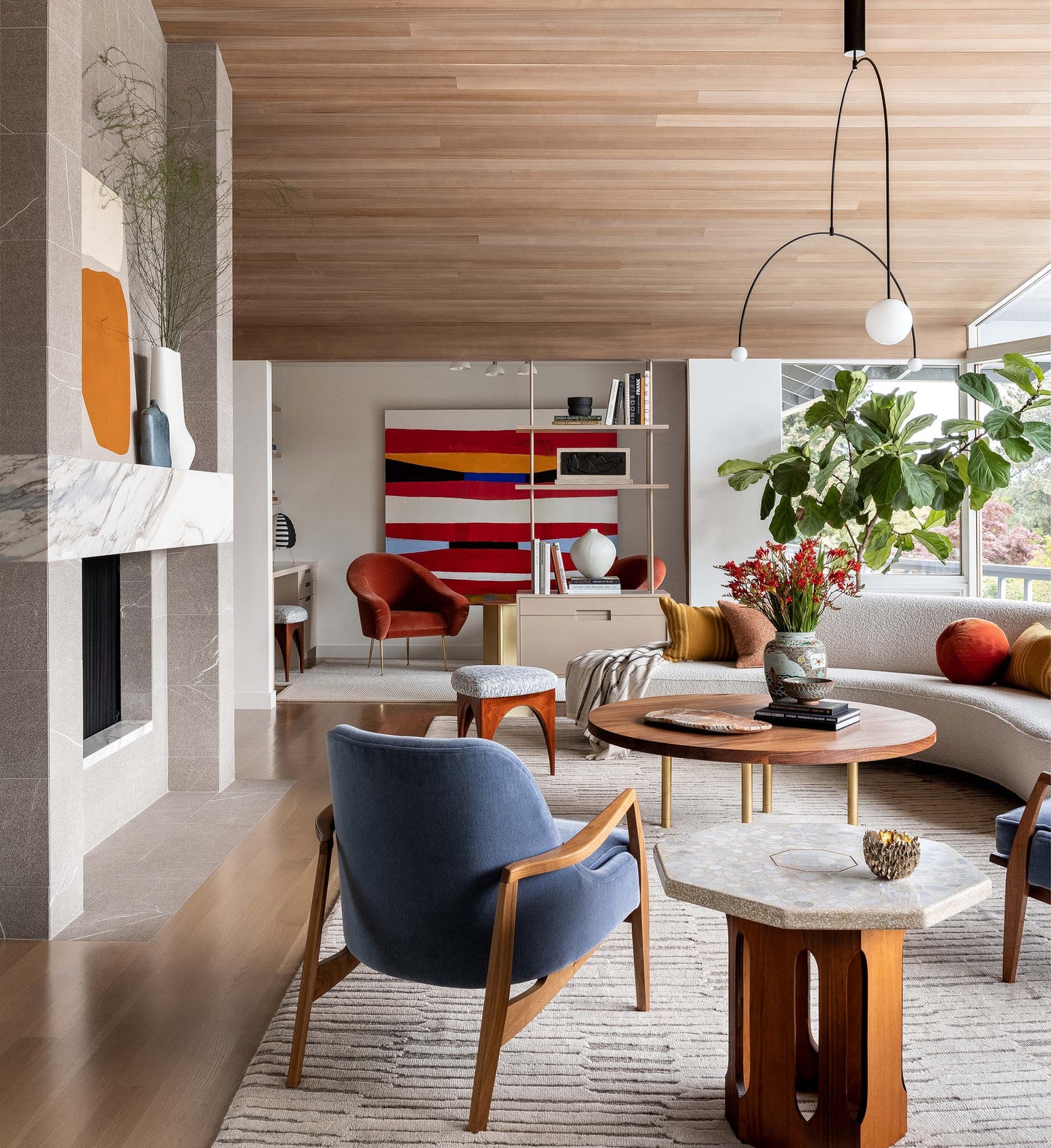 Interior: Hoedemaker Pfeiffer.  Photo: Haris Shenandoah || Strata Coffee Table within client home