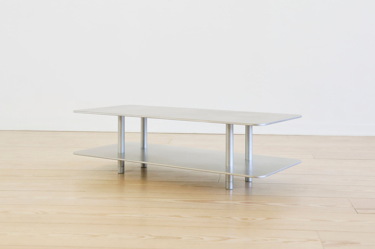 STRATA COFFEE TABLE Two Tier / Metal / Square & Rectangle