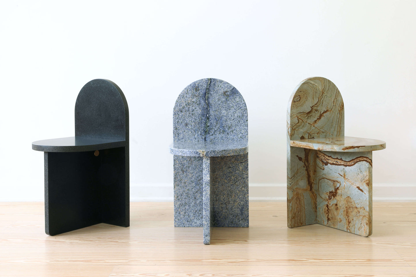 STONE TOMBSTONE CHAIR_In Stock