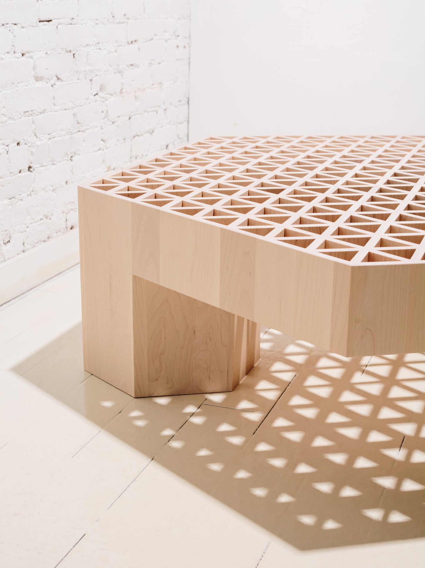 ASSEMBLAGE WOOD COFFEE TABLE